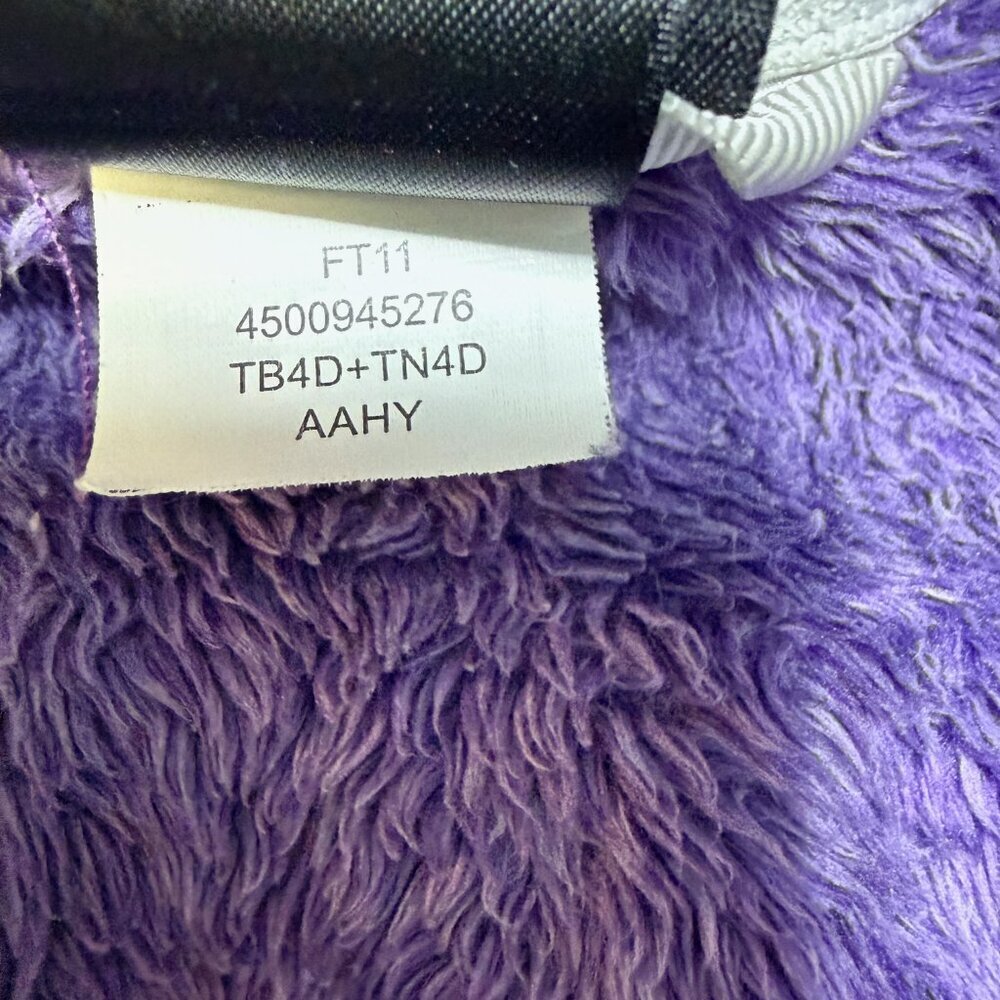 The North Face Women’s Osito‎ Jacket M Purple Plush Fleece EUC - Picture 6 of 10